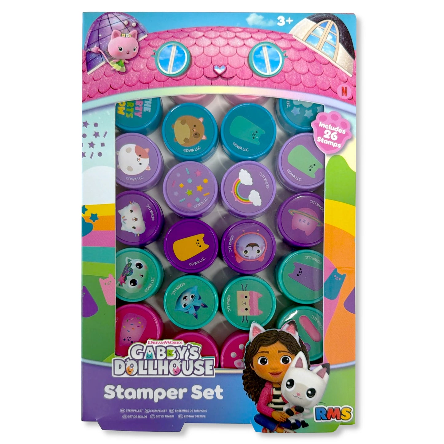 Gabby's Dollhouse Stampers Set of 26