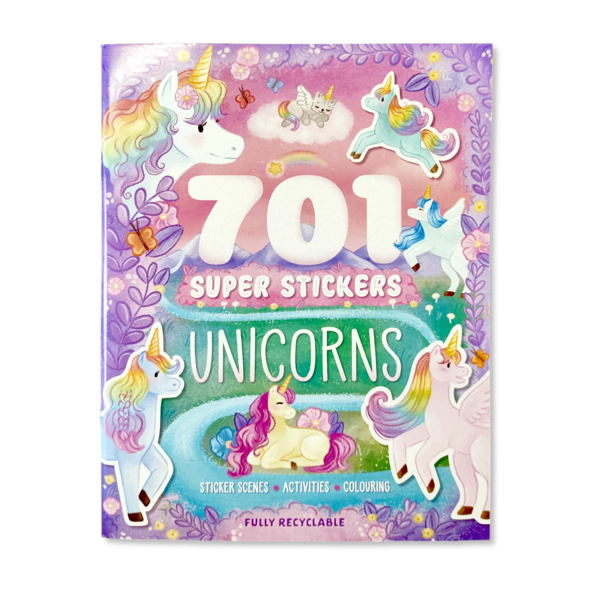 Unicorns 701 Super Stickers Activity Book (inc over 700 stickers)