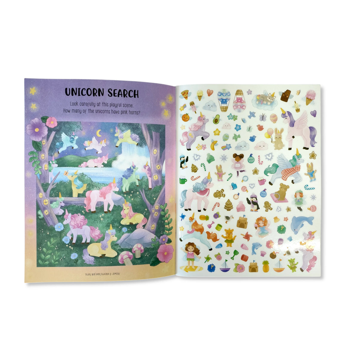 Unicorns 701 Super Stickers Activity Book (inc over 700 stickers)