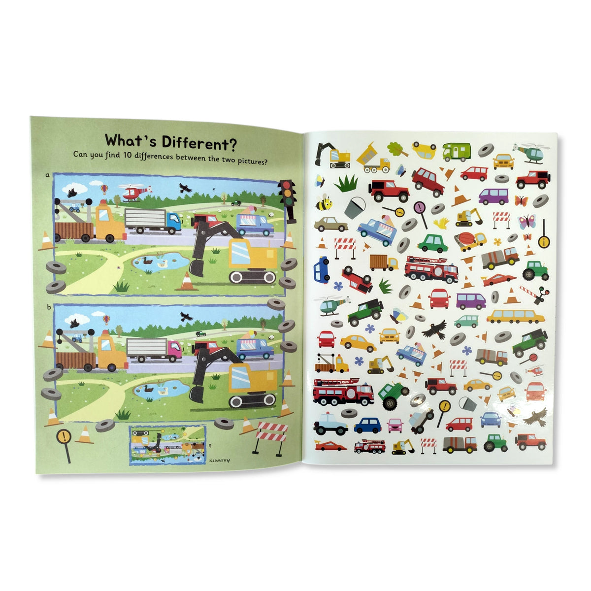Vehicles 701 Super Stickers Activity Book (inc over 700 stickers)