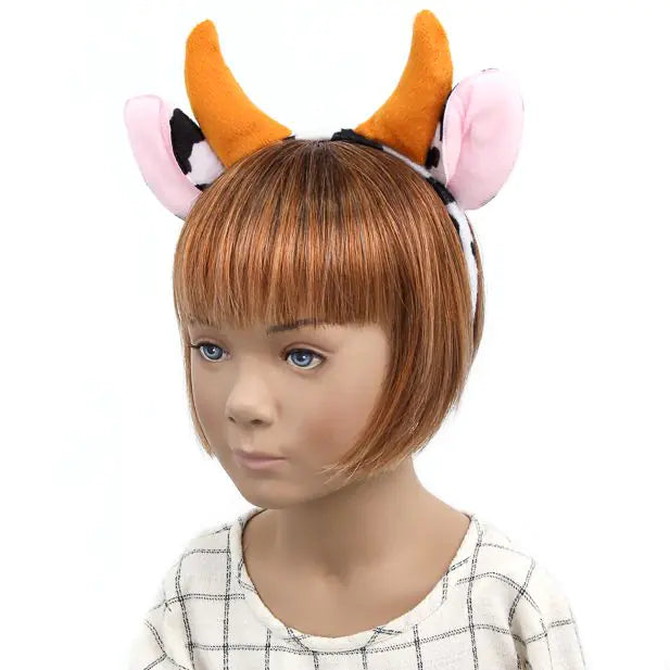 Cow Ears And Tail Dress Up Set - Anilas UK