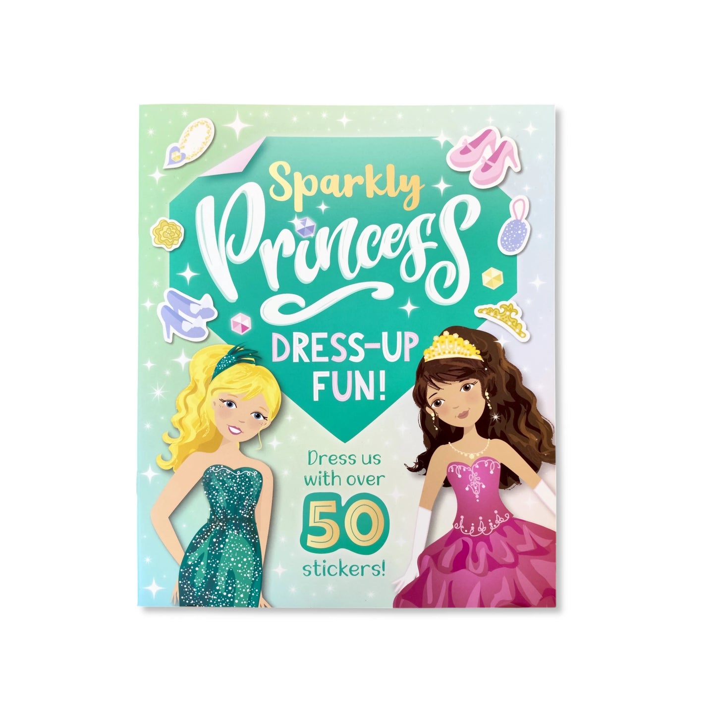 Sparkly Princess Colouring and Sticker Book