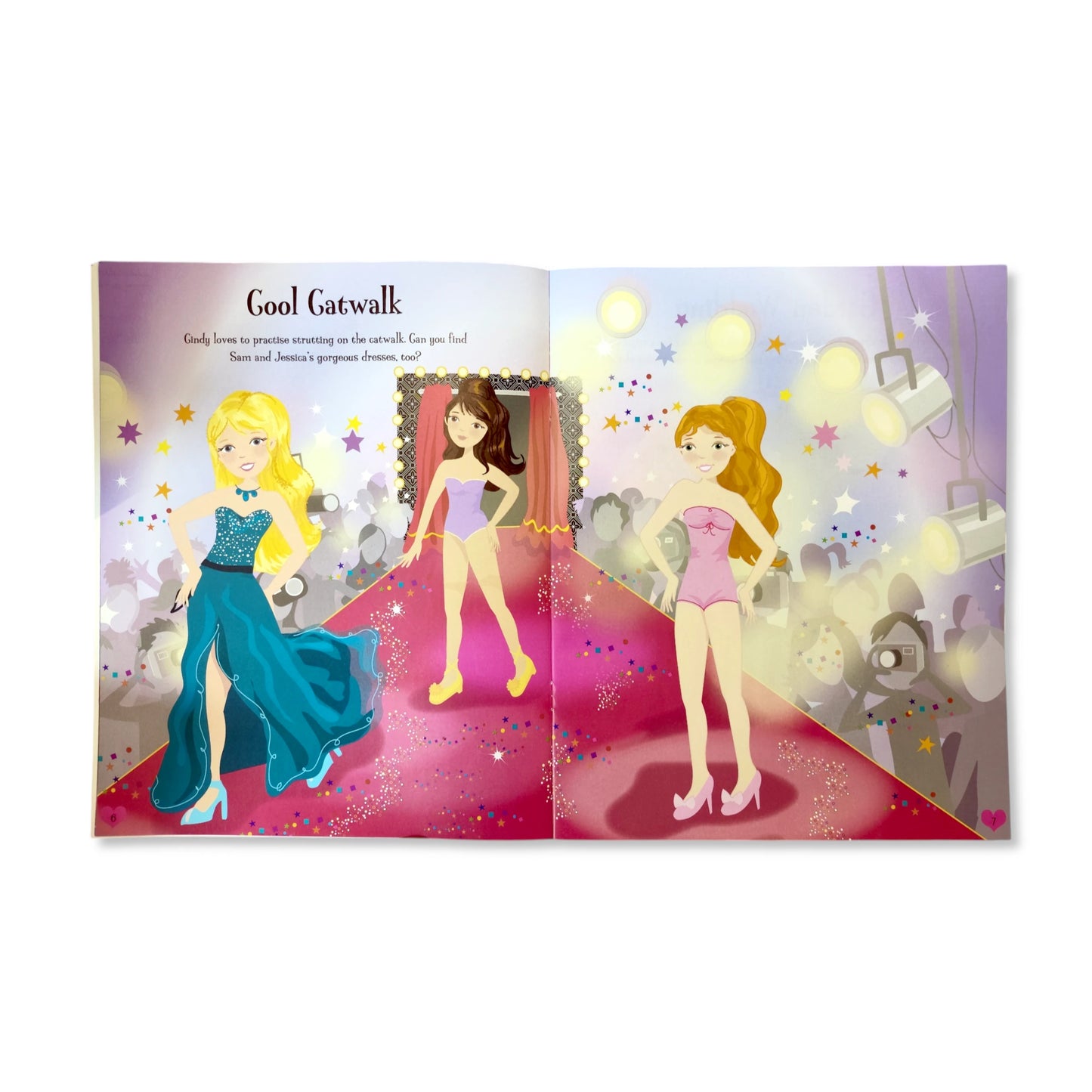 Sparkly Princess Colouring and Sticker Book