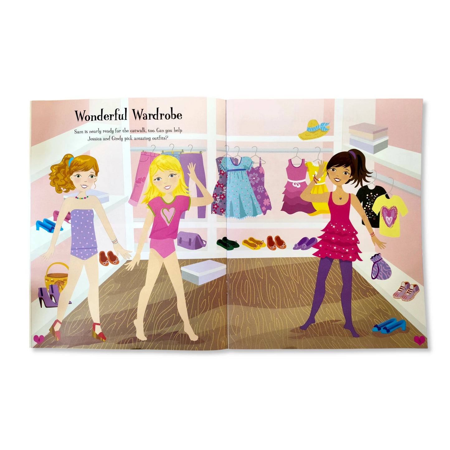 Fashion Princess Colouring and Sticker Book