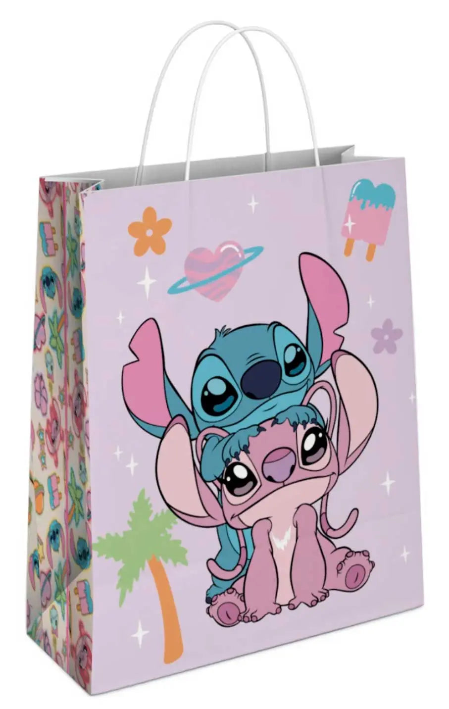 Disney Stitch Medium Paper Party Bag - Anilas UK
