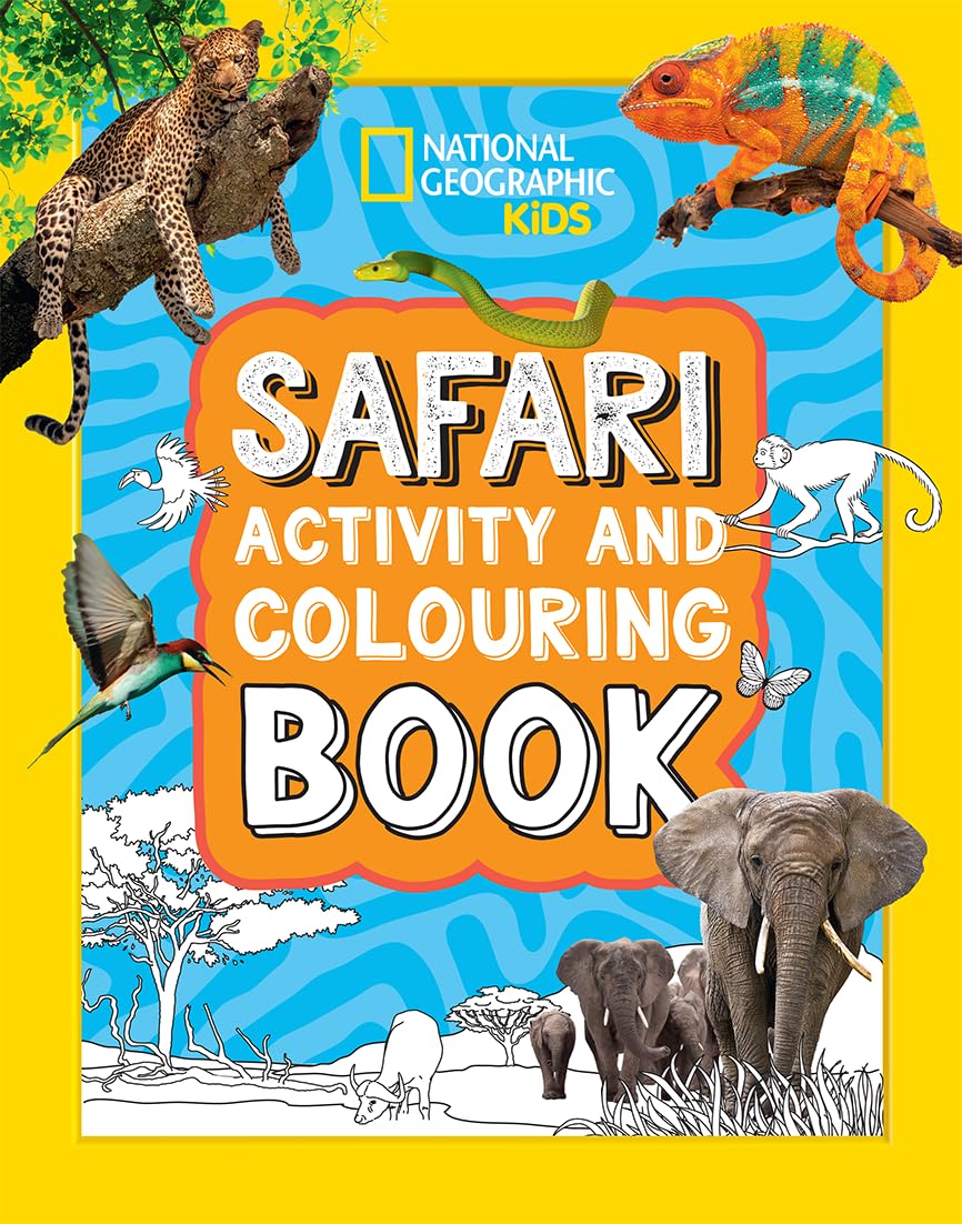 Safari Activity and Colouring Book (National Geographic Kids)