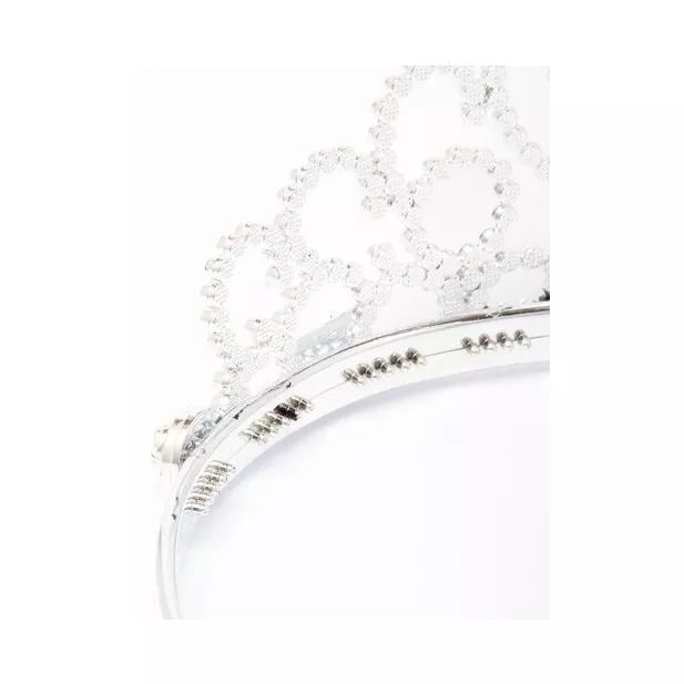 Plastic Tiara With Heart Gem - Anilas UK