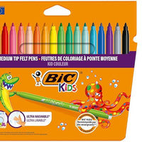 BIC 12pc Washable Felt Tip Pens