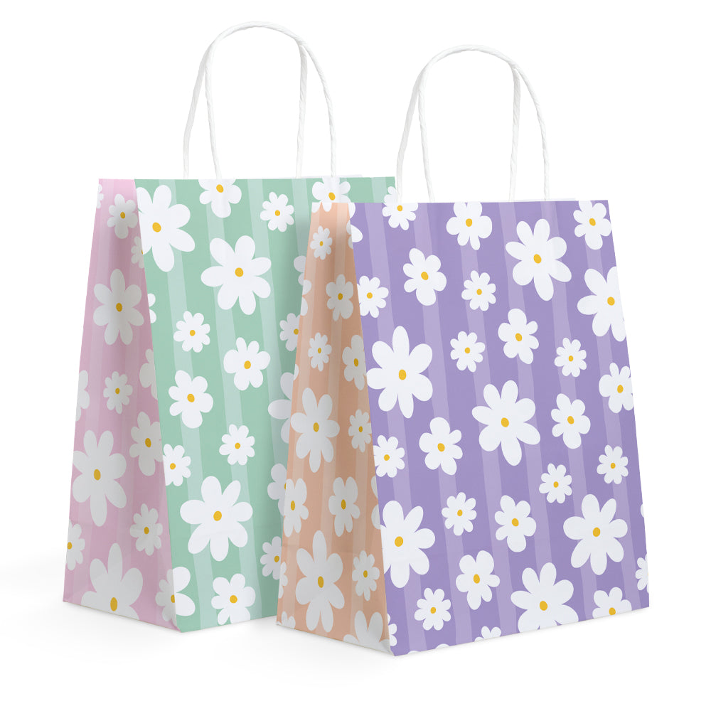 Daisies Paper Gift Bags (Pack of 6)