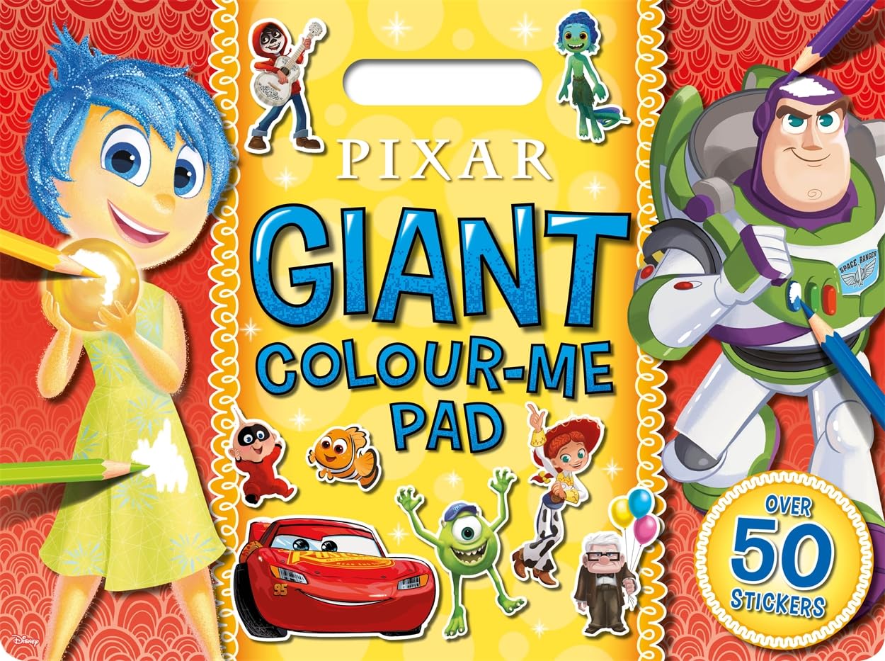 Pixar: Giant Colour-Me Pad - Anilas UK