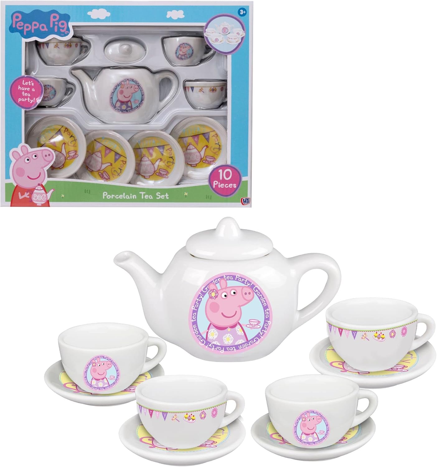 Peppa Pig Porcelain Tea Set - Anilas UK
