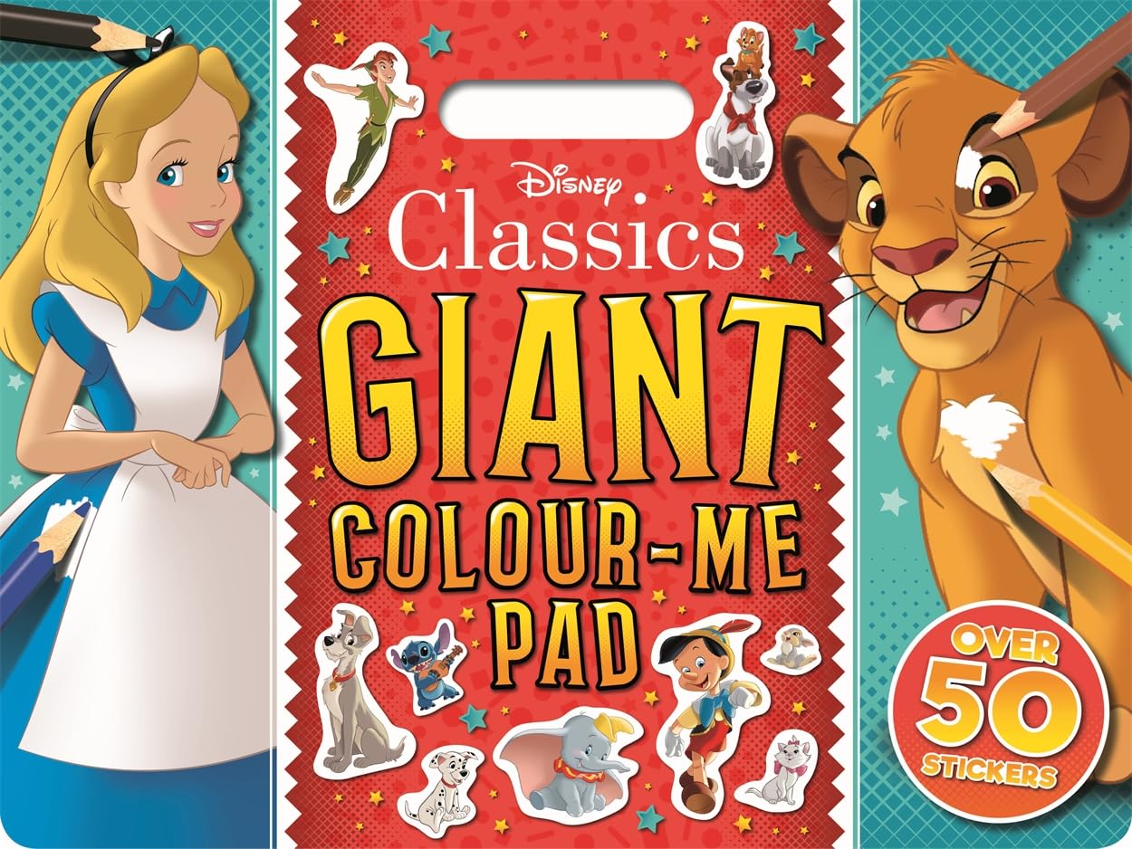 Disney Classics: Giant Colour-Me Pad - Anilas UK