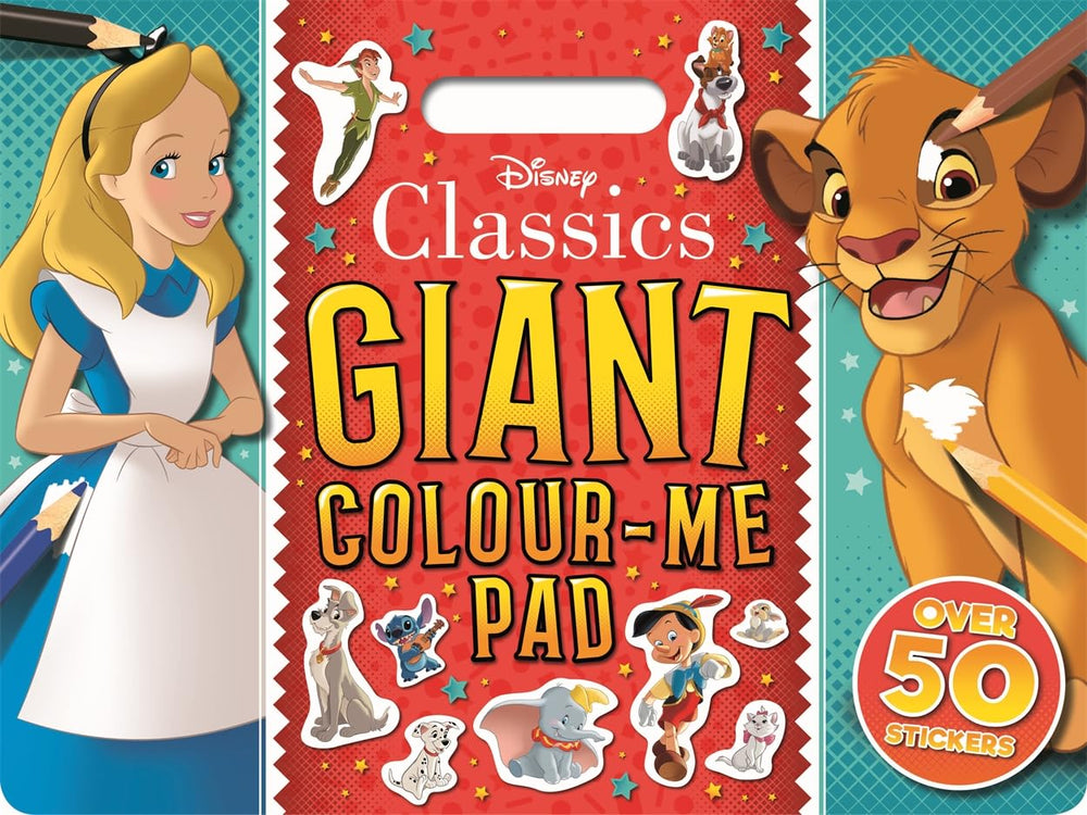 Disney Classics: Giant Colour-Me Pad - Anilas UK