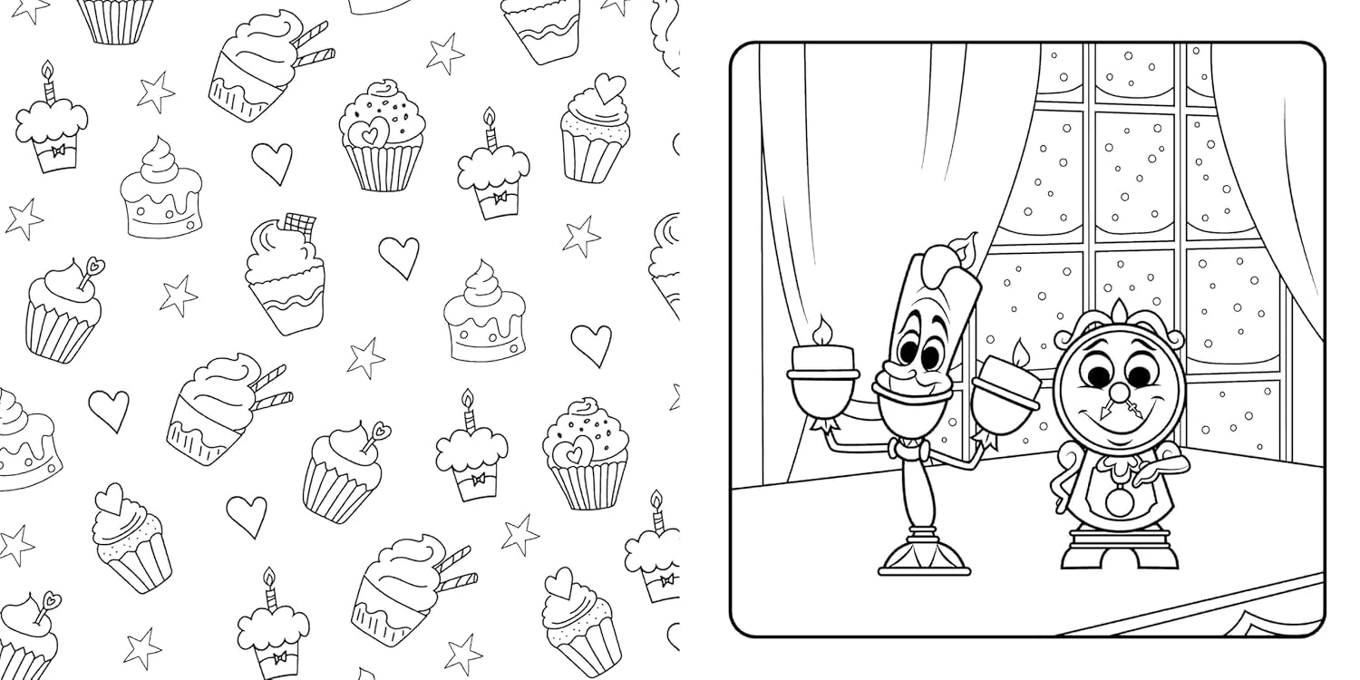 Disney Best Friends: Cosy Colouring Book (48 pages) - Anilas UK