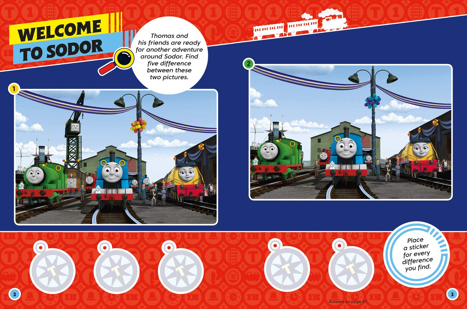 Thomas & Friends: 1001 Stickers - Anilas UK