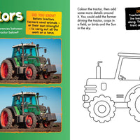 Vehicles Activity and Colouring Book (National Geographic Kids)