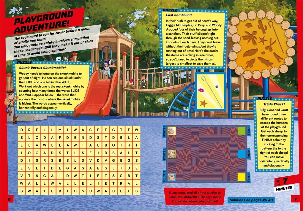 Disney: Can You Escape? Challenge / Activity Book