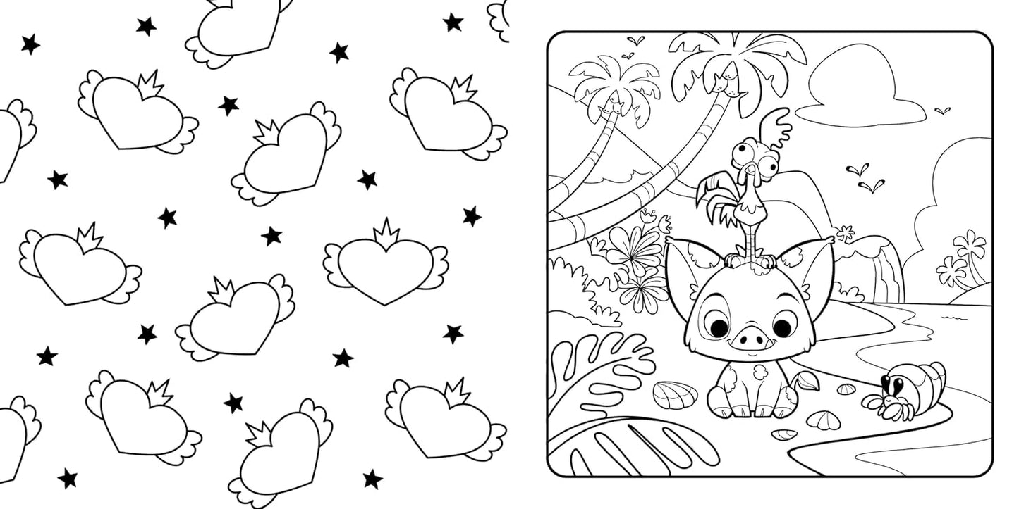 Disney Princess: Cosy Colouring Book (48 pages) - Anilas UK