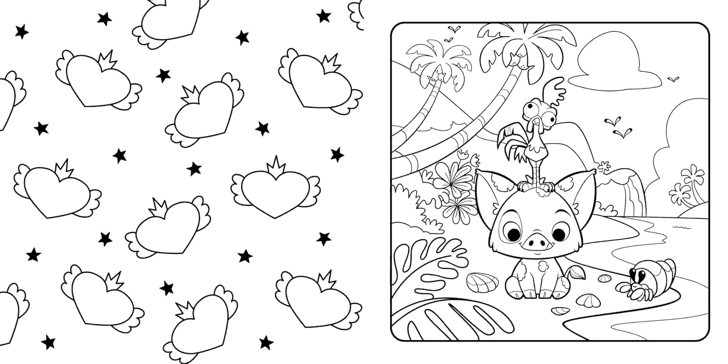 Disney Princess: Cosy Colouring Book (48 pages) - Anilas UK