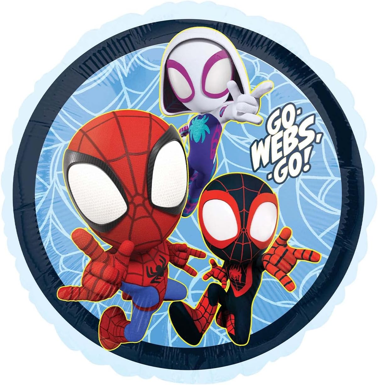 Spidey Foil Round Balloon (43cm) - Anilas UK