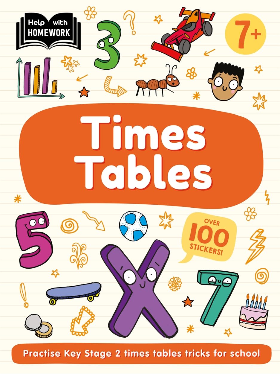 Help With Homework: Age 7+ Times Tables - Anilas UK