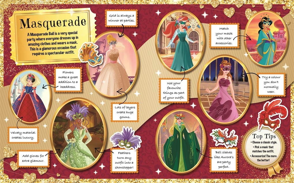 Disney Princess Design and Create Sketchpad