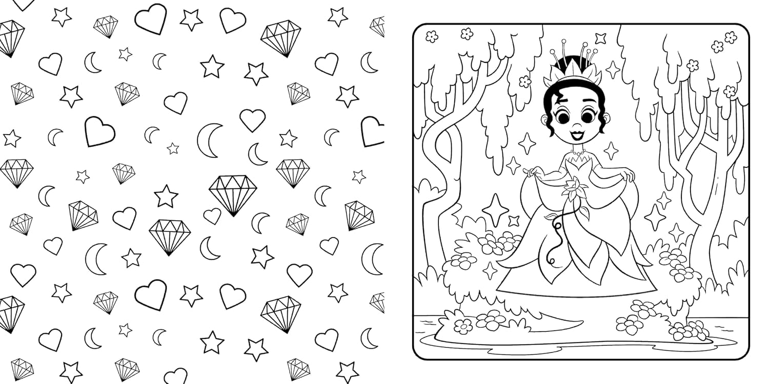 Disney Princess: Cosy Colouring Book (48 pages) - Anilas UK