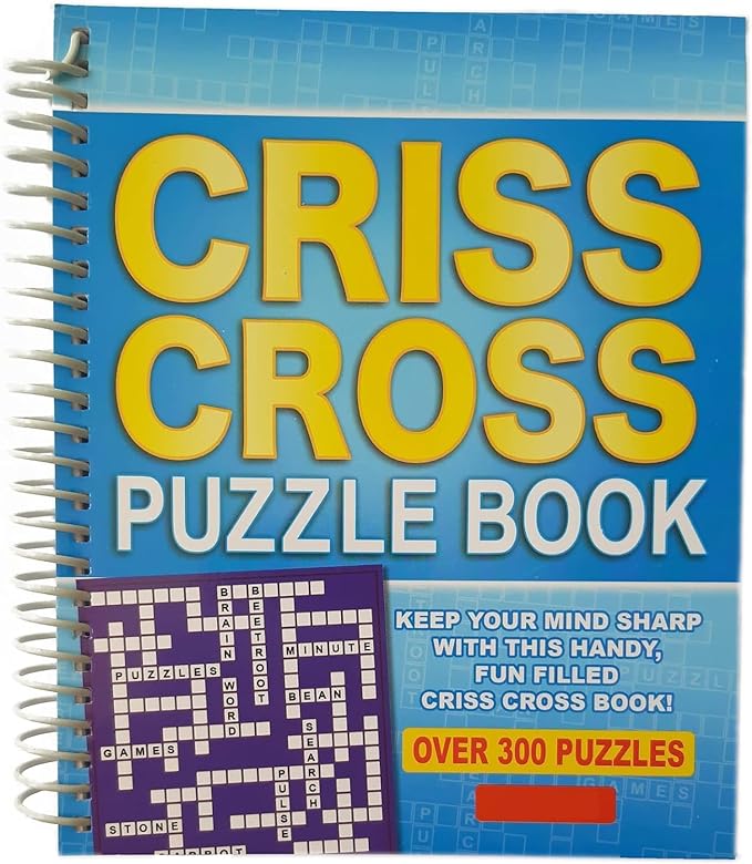 Criss Cross Puzzle Book - Anilas UK