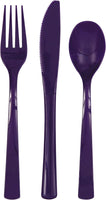 
              18pc Assorted Deep Purple Cutlery - Anilas UK
            