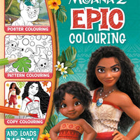 Disney Moana 2 Epic Colouring