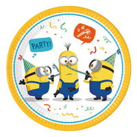 Minions The Rise Of Gru Paper Plates (Pack of 8)