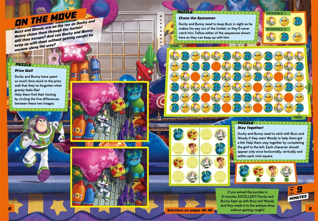 Disney: Can You Escape? Challenge / Activity Book