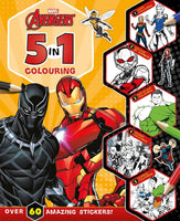 
              Marvel Avengers: 5 in 1 Colouring - Anilas UK
            