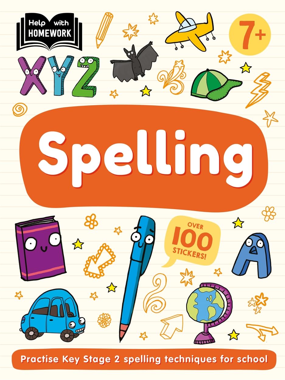 Help With Homework: Age 7+ Spelling - Anilas UK