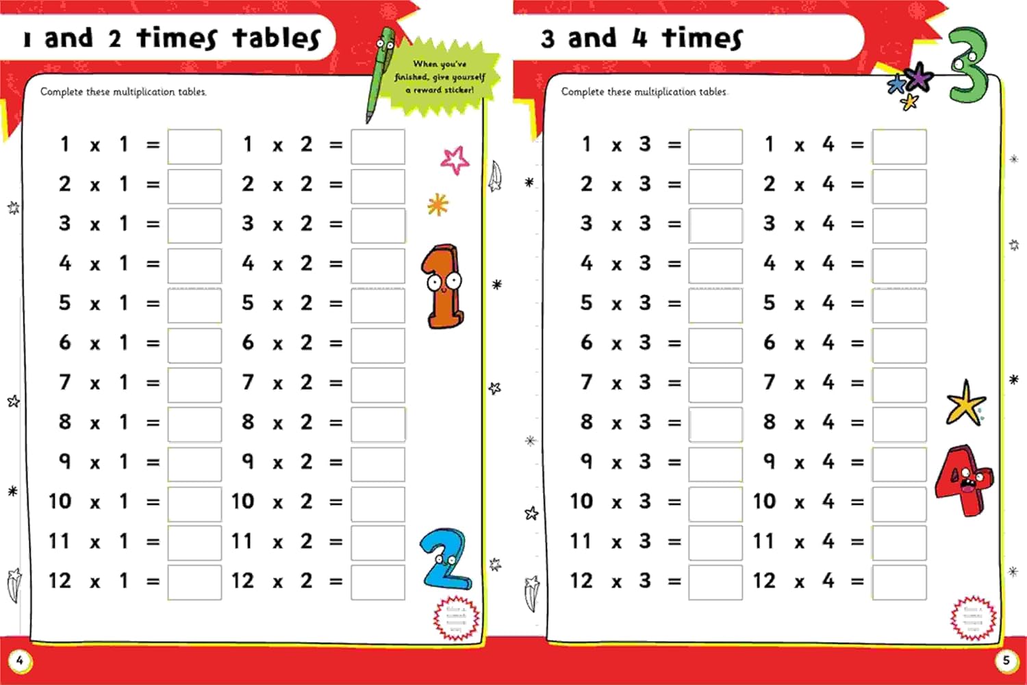 Help With Homework: Age 7+ Times Tables - Anilas UK