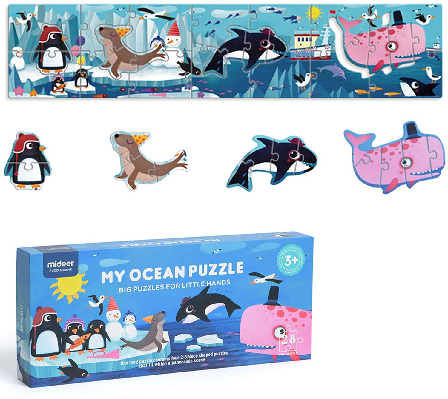 My Ocean Jigsaw Puzzle - Big Puzzles for Little Hands - Anilas UK