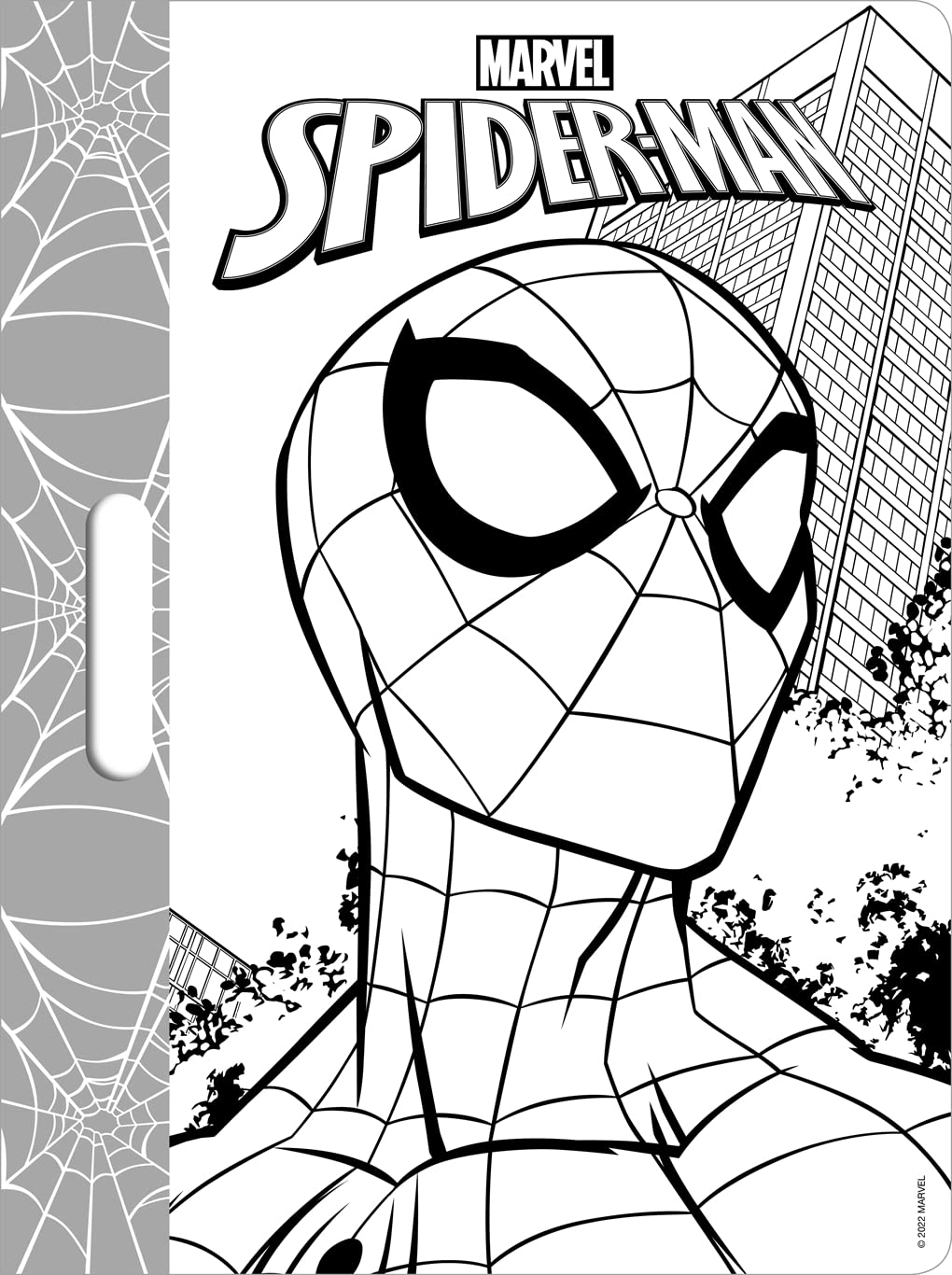 Avengers Spider-Man: Giant Colour-Me Pad - Anilas UK