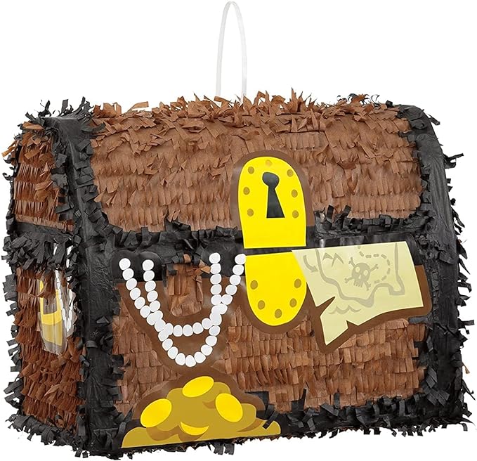 Pirate Treasure Chest 3D Pinata - Anilas UK