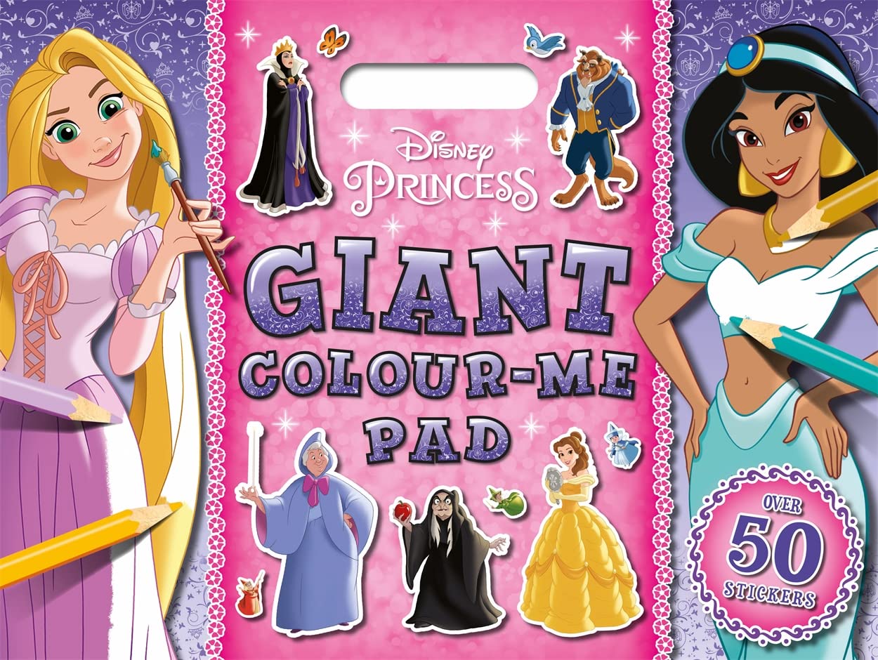 Disney Princess: Giant Colour-Me Pad - Anilas UK