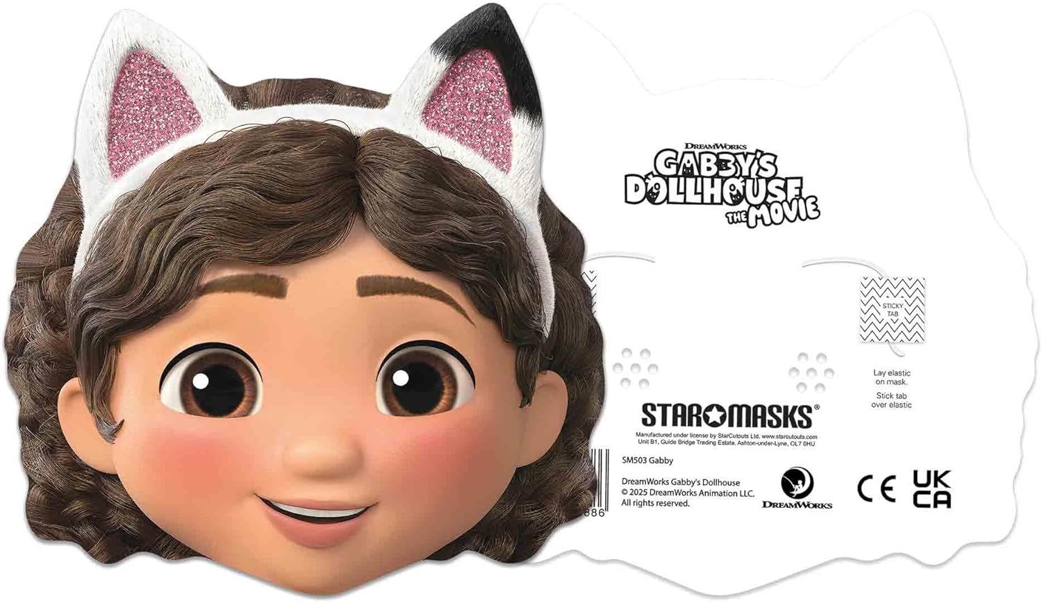 Gabby's Dollhouse Party Masks (pack of 6) - Anilas UK
