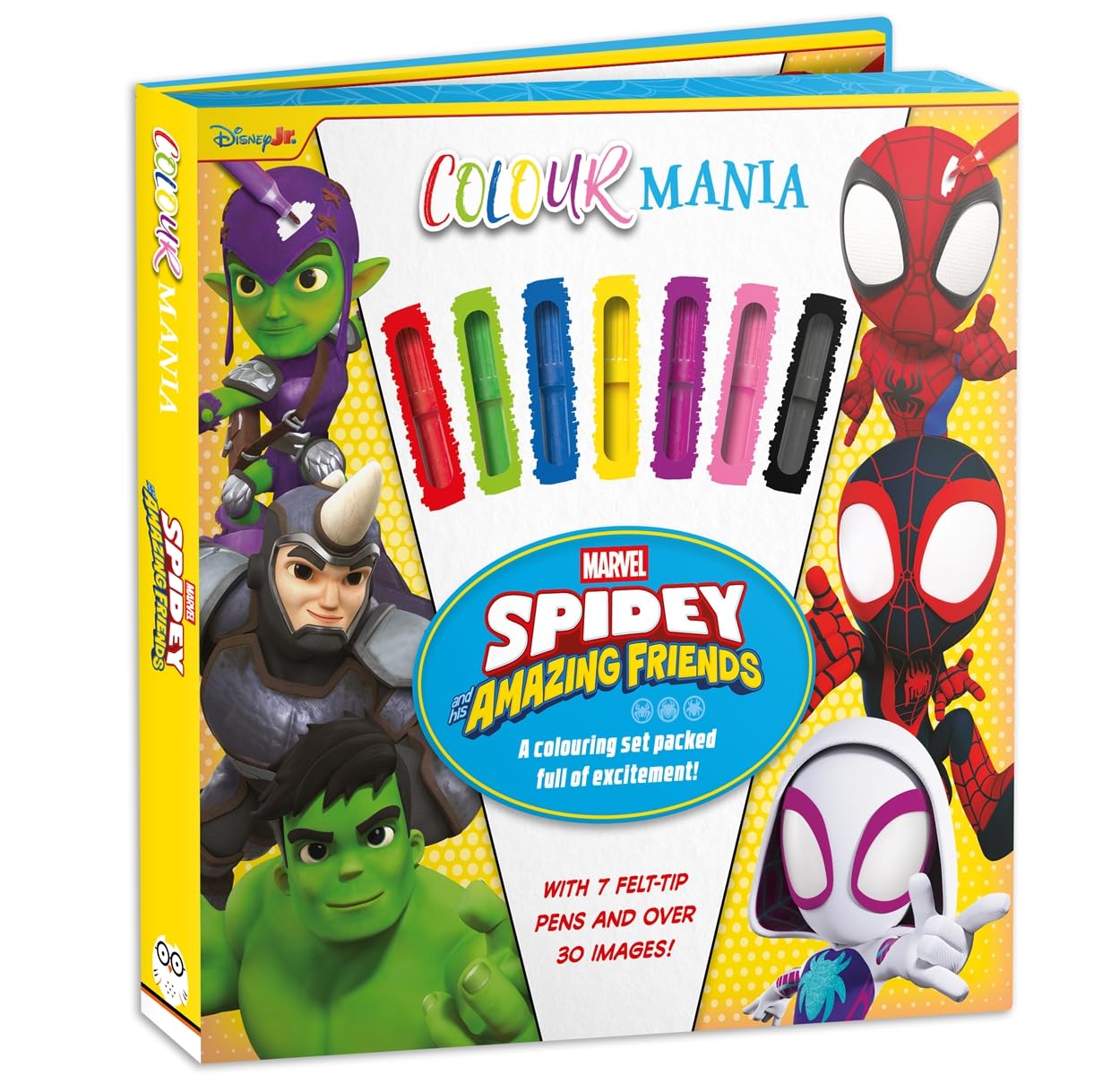 Marvel Spidey and his Amazing Friends: Colourmania - Anilas UK