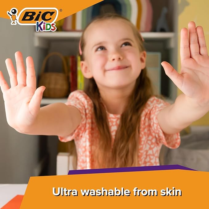 BIC 12 Piece Washable Felt Tip Pens - Anilas UK