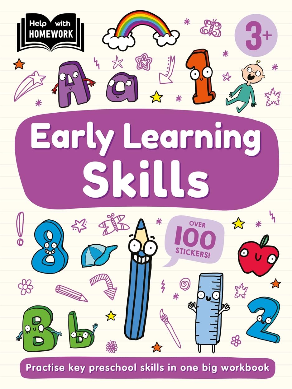 Help With Homework: 3+  Early Learning Skills - Anilas UK