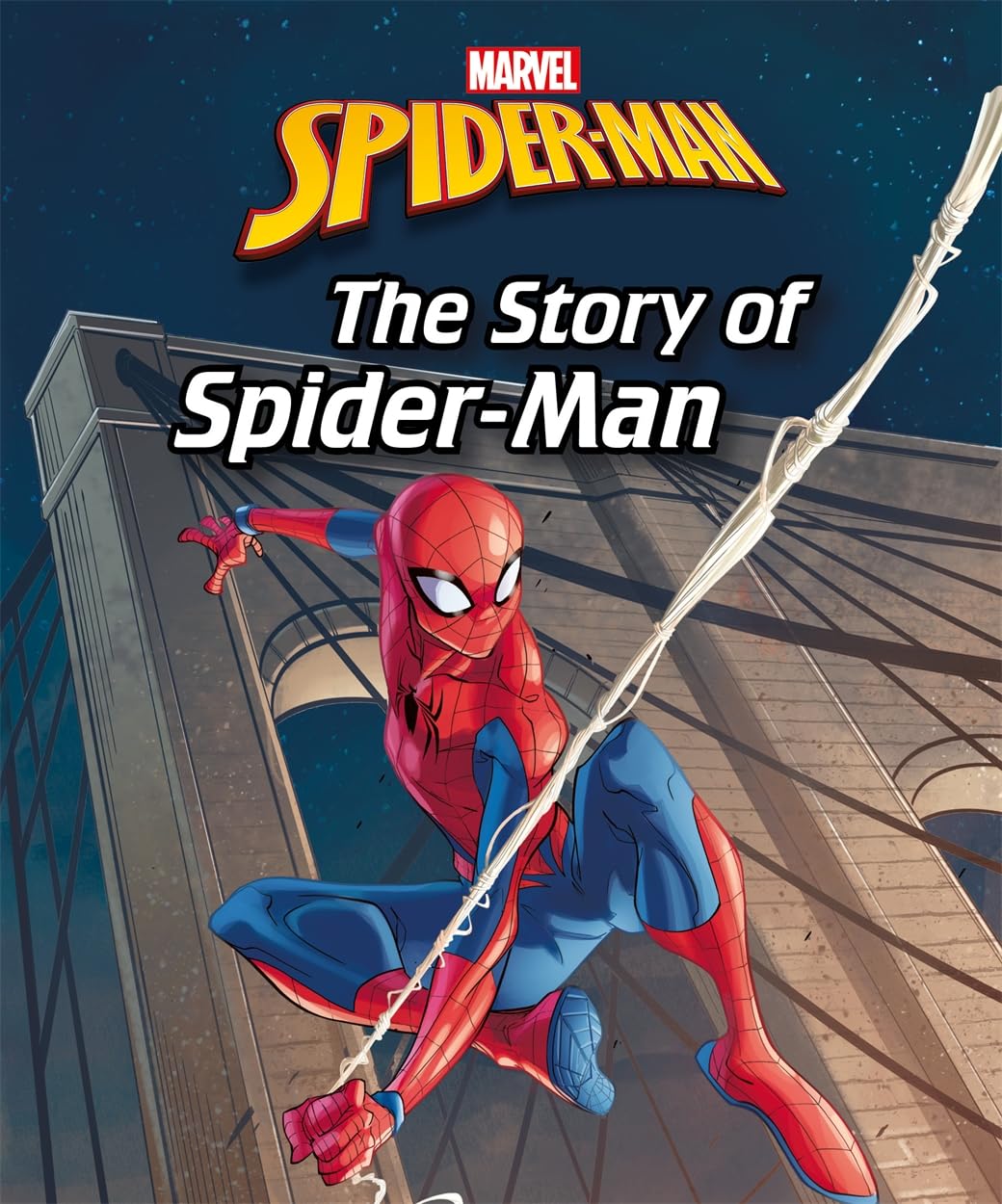 Marvel Spider-Man: The Story of Spider-Man Illustrated Picture Book - Anilas UK