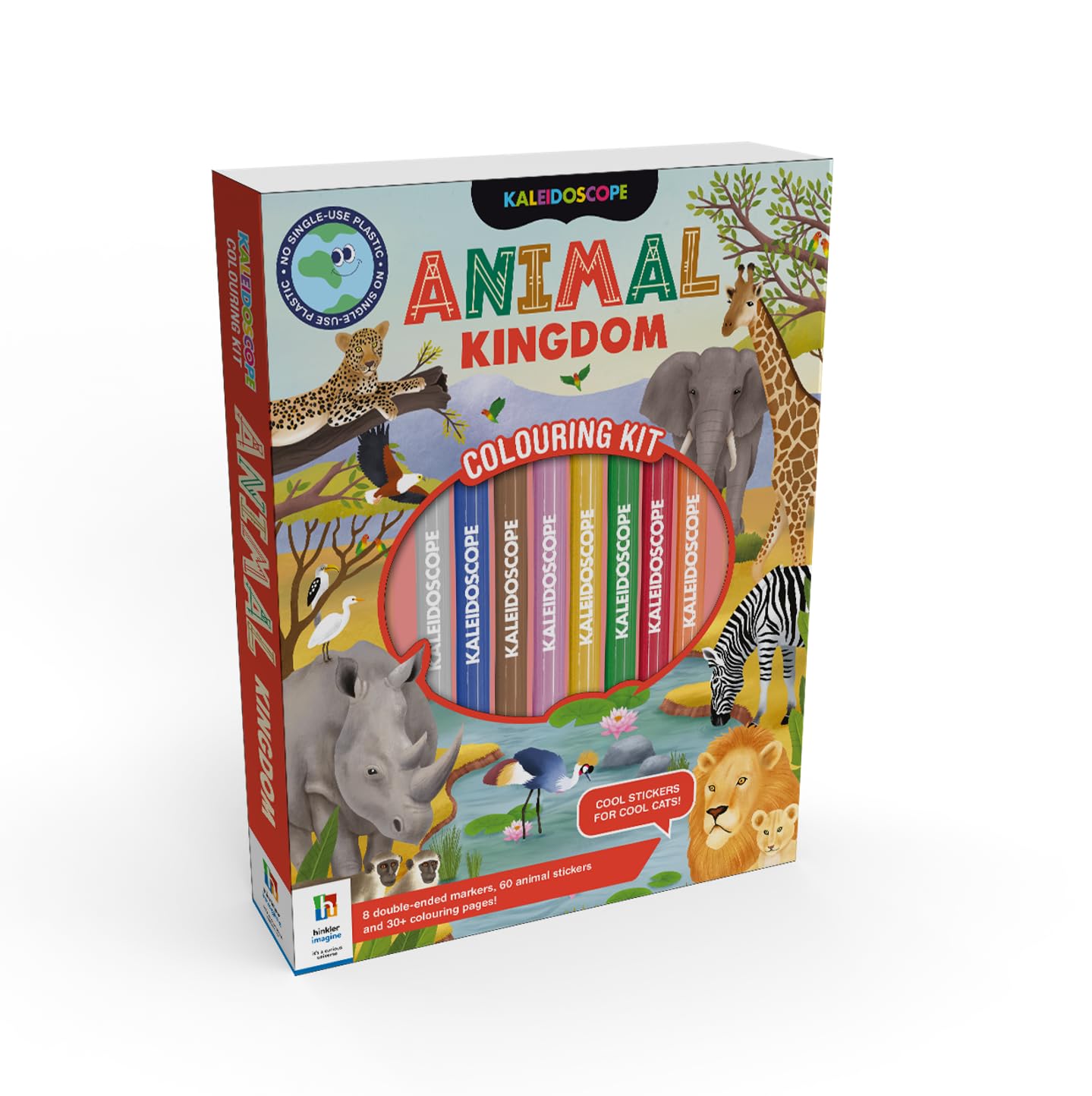 Animal Kingdom Colouring Kit - Anilas UK