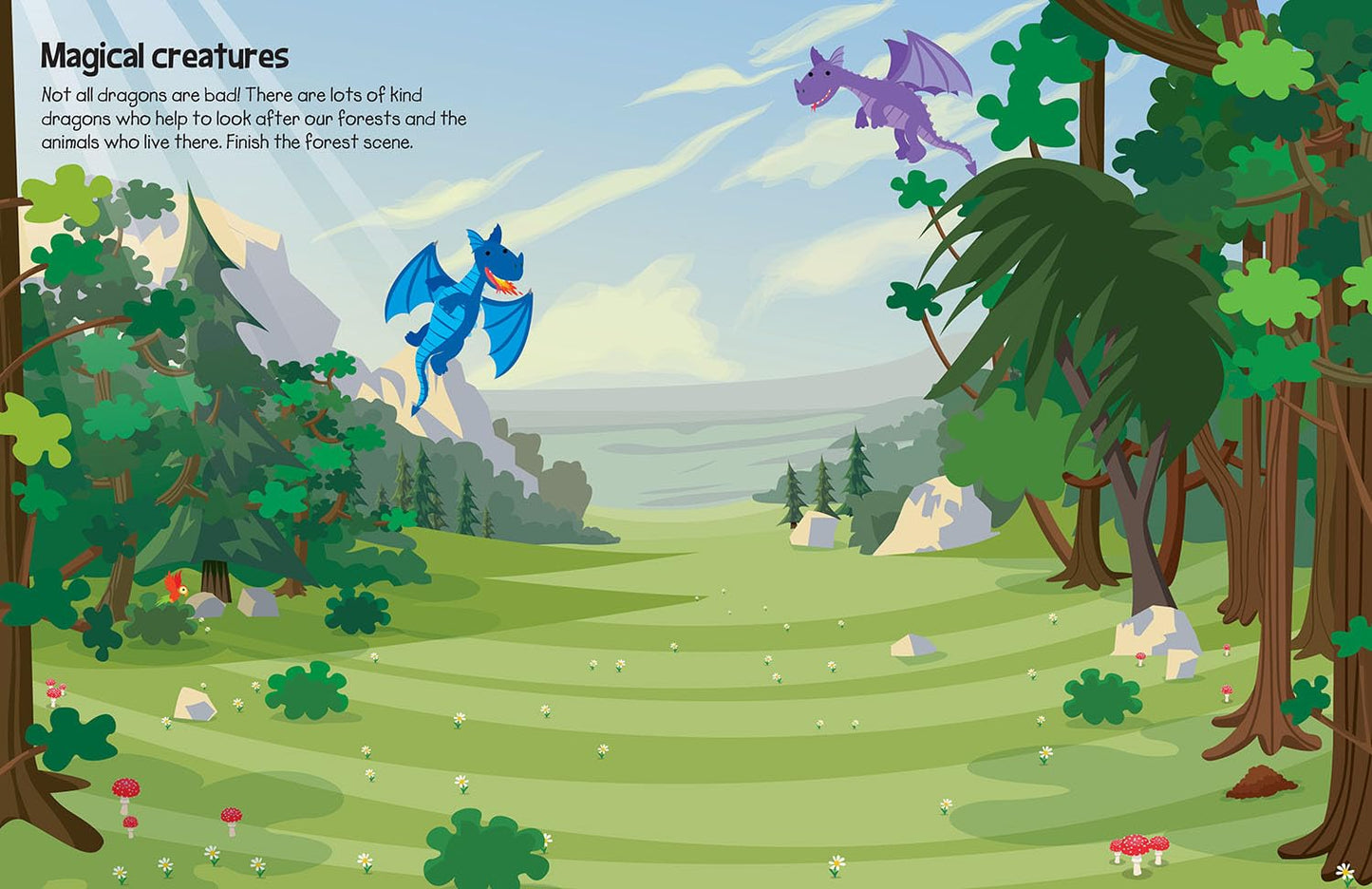 555 Sticker Fun Dragons Book