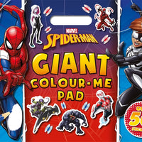 Avengers Spider-Man: Giant Colour-Me Pad - Anilas UK