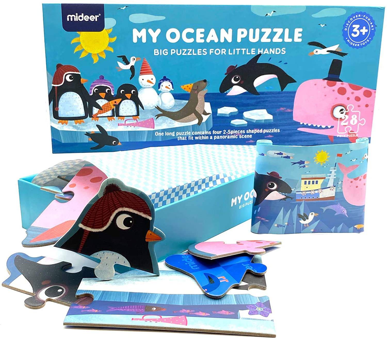 My Ocean Jigsaw Puzzle - Big Puzzles for Little Hands - Anilas UK