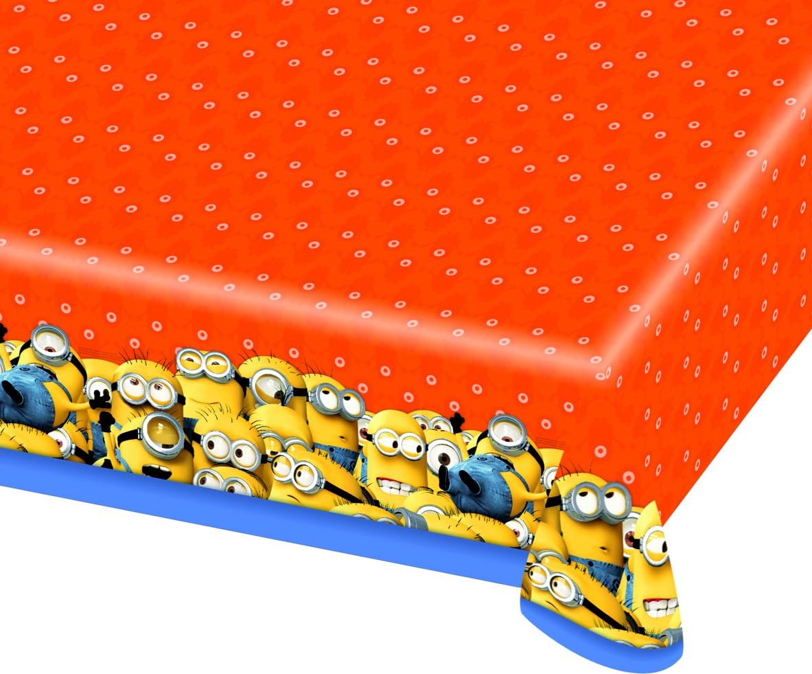 Minions Despicable Me Plastic Table Cover - Anilas UK