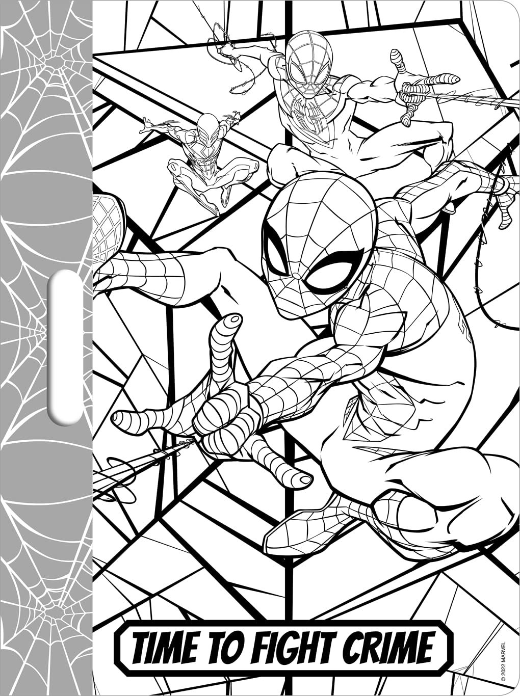 Avengers Spider-Man: Giant Colour-Me Pad - Anilas UK